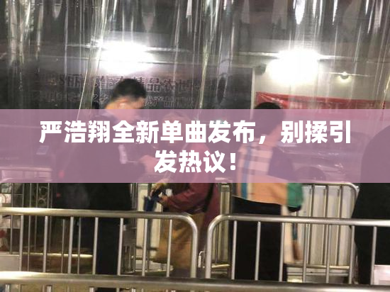 严浩翔全新单曲发布，别揉引发热议！