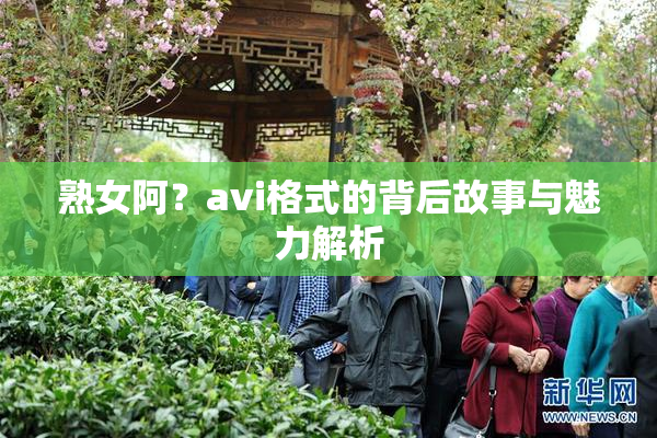 熟女阿？avi格式的背后故事与魅力解析