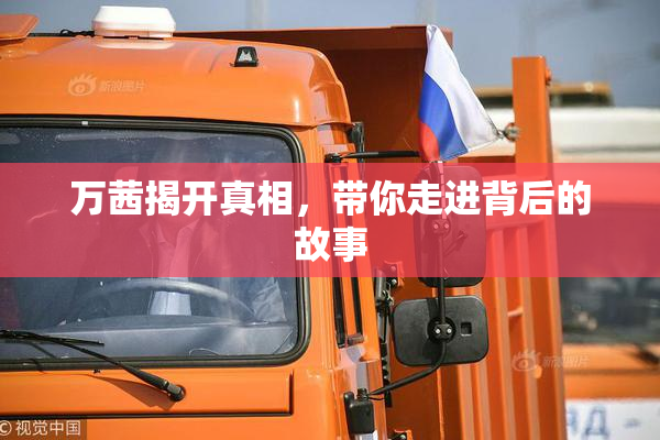 万茜揭开真相，带你走进背后的故事