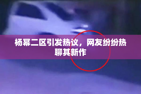 杨幂二区引发热议，网友纷纷热聊其新作