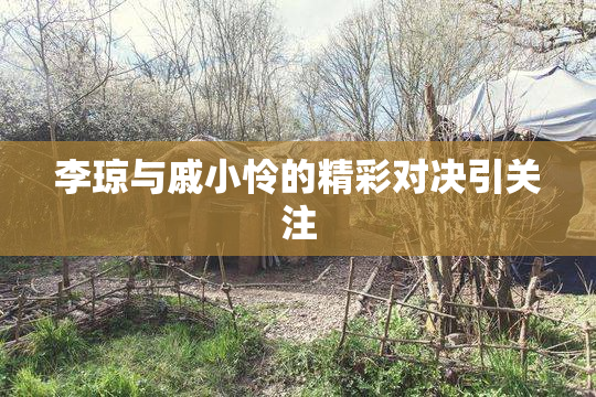 李琼与戚小怜的精彩对决引关注
