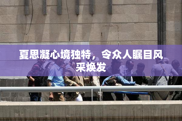夏思凝心境独特，令众人瞩目风采焕发
