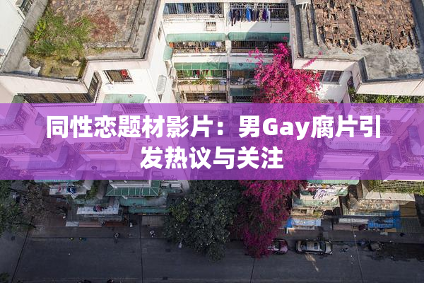 同性恋题材影片：男Gay腐片引发热议与关注