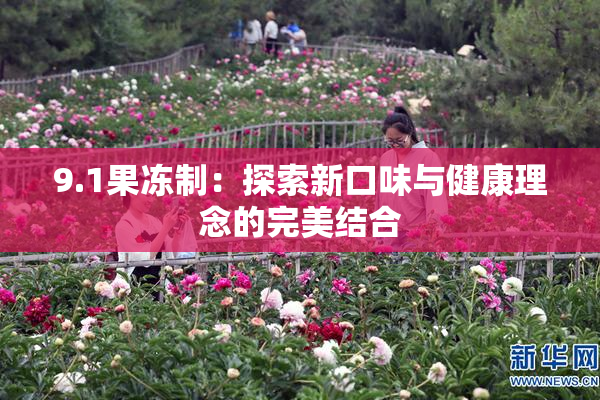 9.1果冻制：探索新口味与健康理念的完美结合