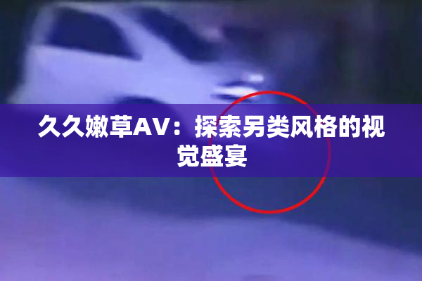 久久嫩草AV：探索另类风格的视觉盛宴