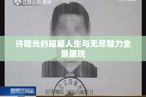 许晴光的璀璨人生与无尽魅力全景展现