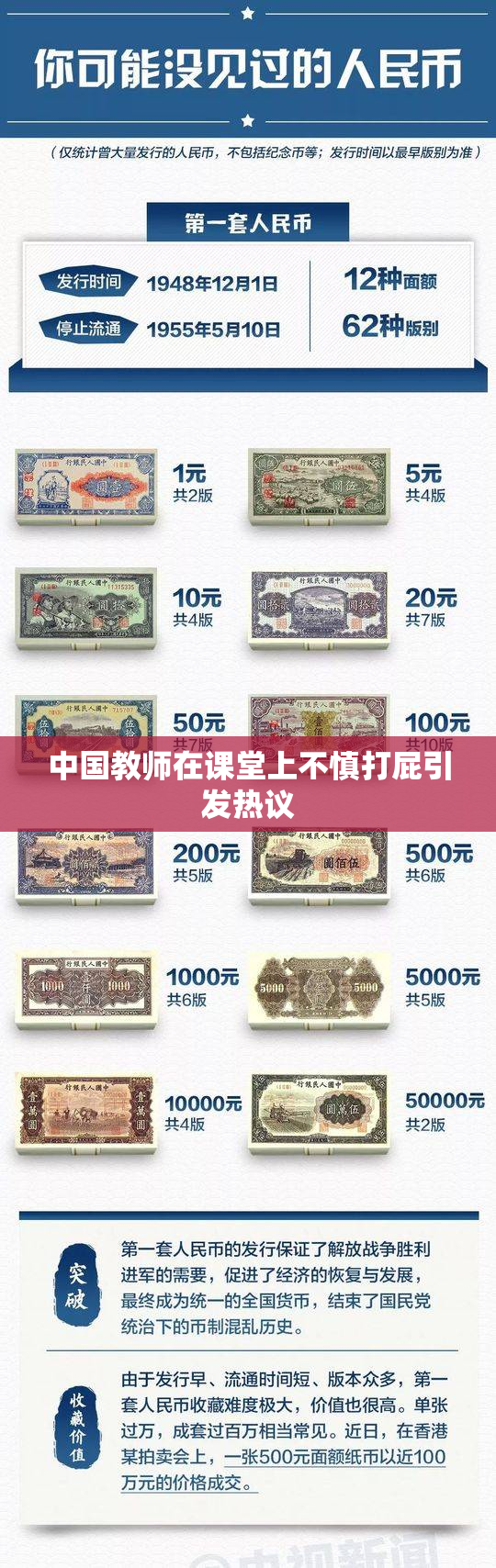 中国教师在课堂上不慎打屁引发热议