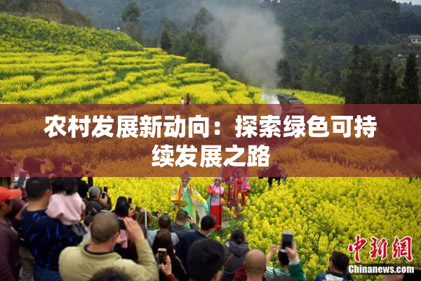 农村发展新动向：探索绿色可持续发展之路
