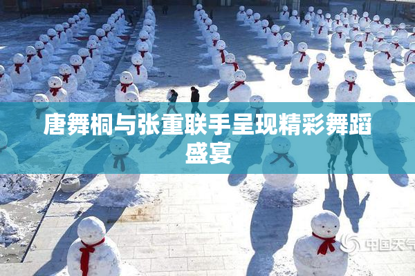 唐舞桐与张重联手呈现精彩舞蹈盛宴