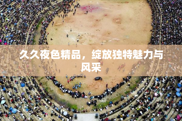 久久夜色精品，绽放独特魅力与风采
