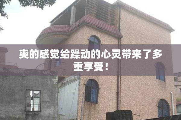 爽的感觉给躁动的心灵带来了多重享受！