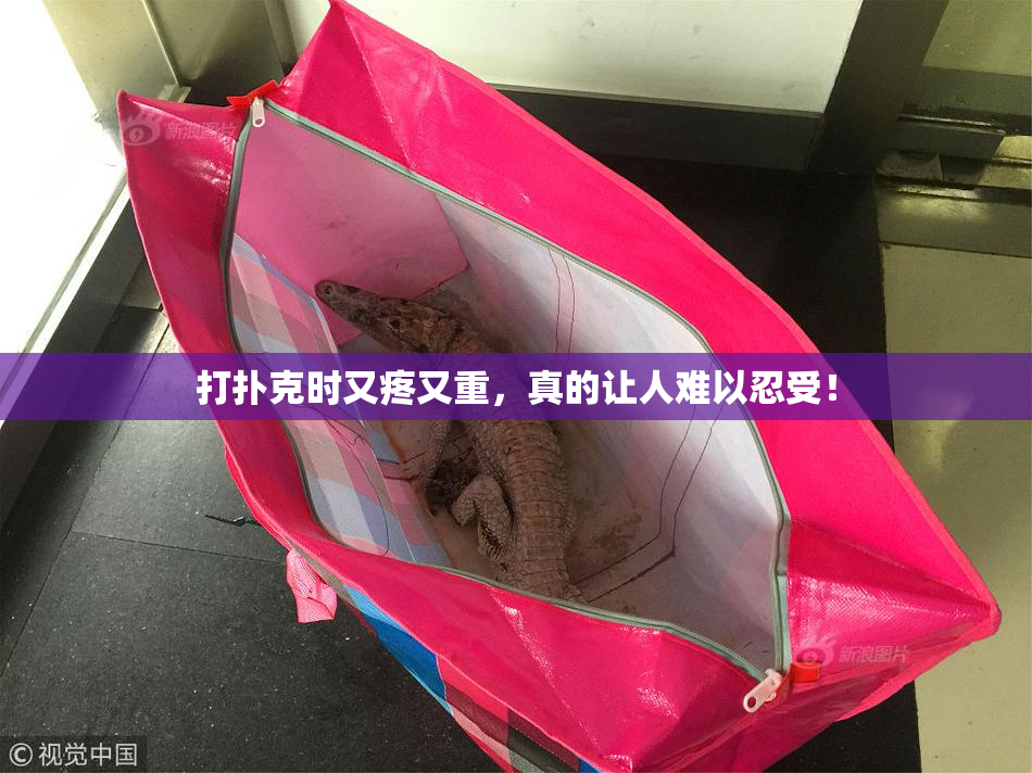 打扑克时又疼又重，真的让人难以忍受！