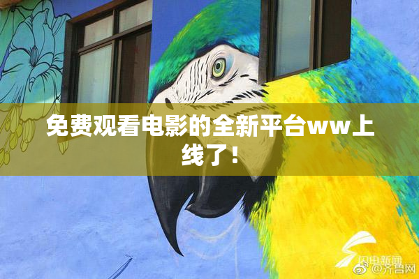 免费观看电影的全新平台ww上线了！