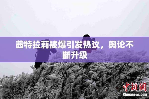 茜特拉莉被爆引发热议，舆论不断升级