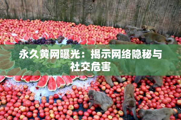 永久黄网曝光：揭示网络隐秘与社交危害