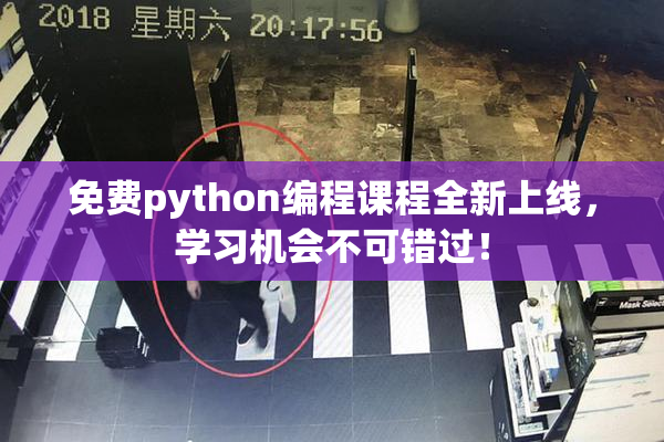 免费python编程课程全新上线，学习机会不可错过！