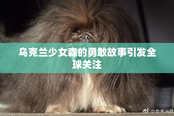 乌克兰少女森的勇敢故事引发全球关注