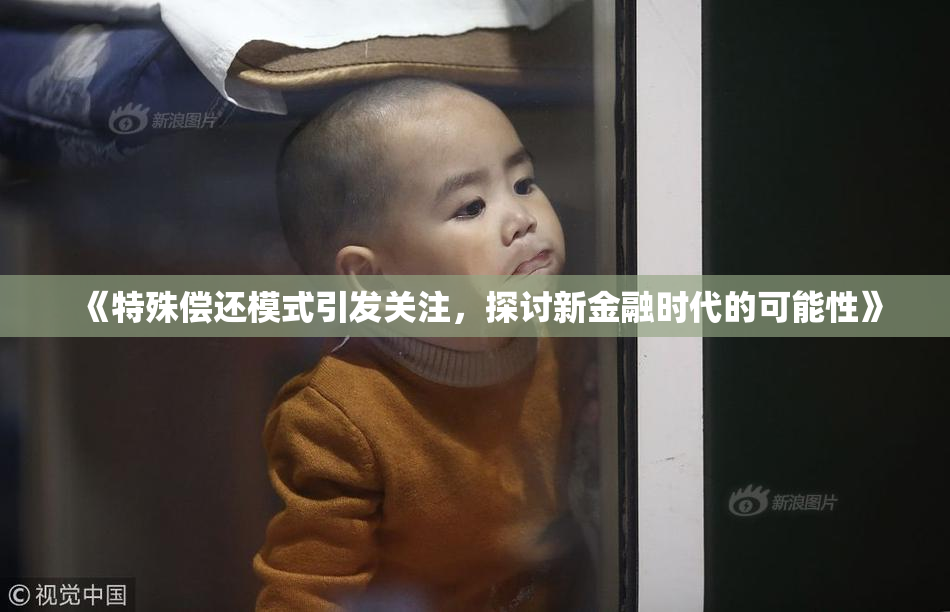 《特殊偿还模式引发关注，探讨新金融时代的可能性》