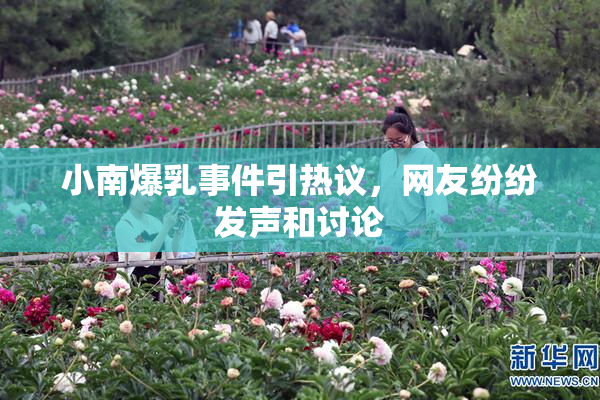 小南爆乳事件引热议，网友纷纷发声和讨论