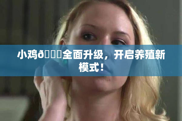 小鸡🐔全面升级，开启养殖新模式！