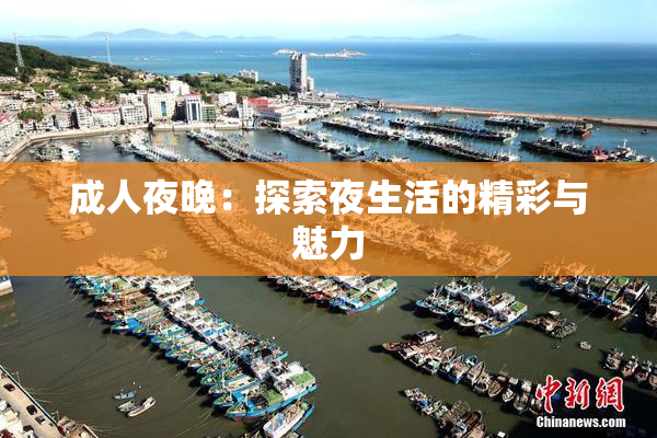 成人夜晚：探索夜生活的精彩与魅力