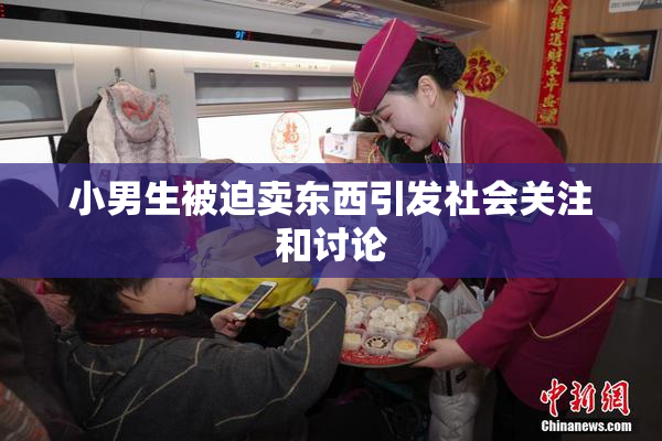 小男生被迫卖东西引发社会关注和讨论