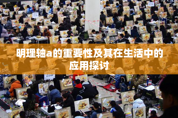 明理轴a的重要性及其在生活中的应用探讨