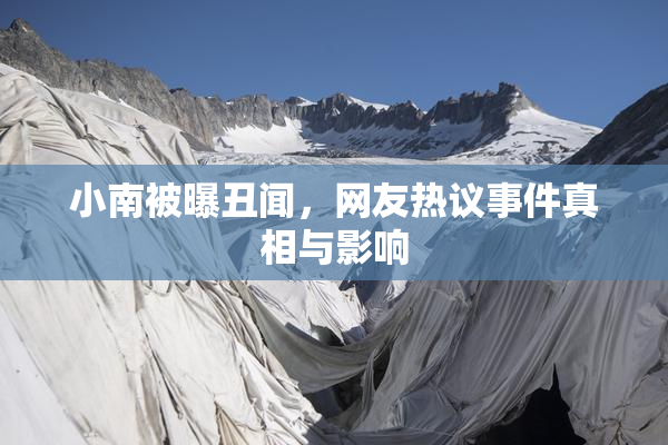 小南被曝丑闻，网友热议事件真相与影响