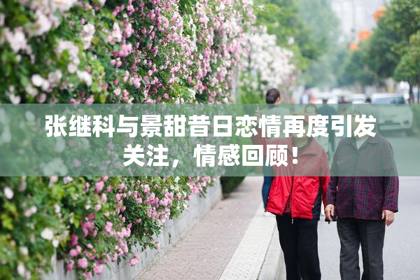 张继科与景甜昔日恋情再度引发关注，情感回顾！