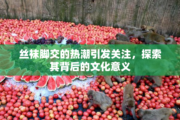 丝袜脚交的热潮引发关注，探索其背后的文化意义