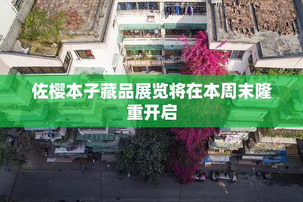 佐樱本子藏品展览将在本周末隆重开启