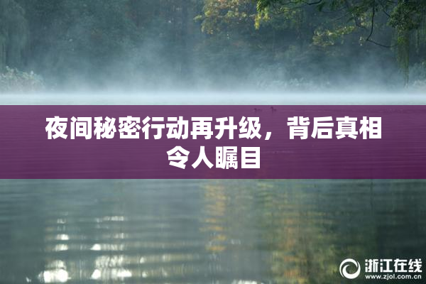 夜间秘密行动再升级，背后真相令人瞩目