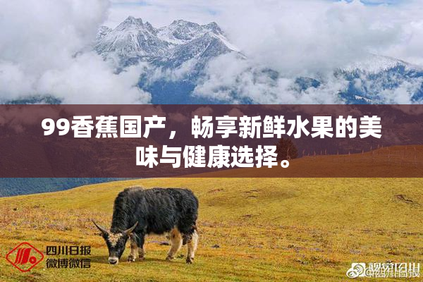 99香蕉国产，畅享新鲜水果的美味与健康选择。