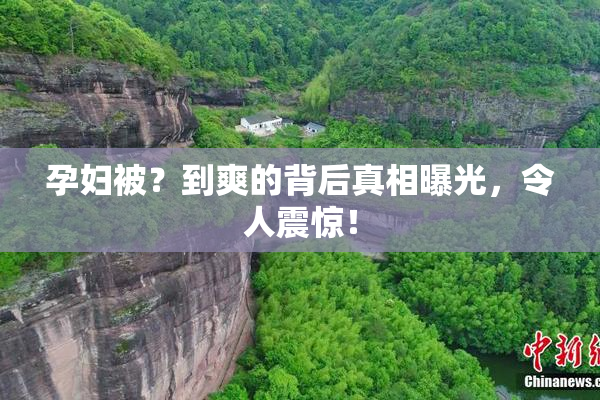 孕妇被？到爽的背后真相曝光，令人震惊！