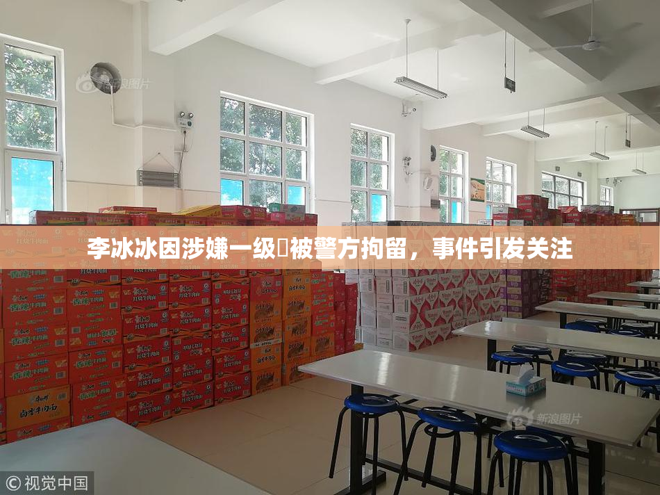 李冰冰因涉嫌一级婬被警方拘留，事件引发关注
