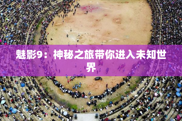 魅影9：神秘之旅带你进入未知世界
