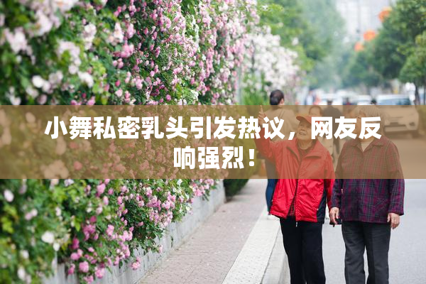 小舞私密乳头引发热议，网友反响强烈！