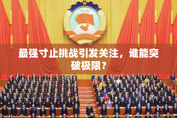 最强寸止挑战引发关注，谁能突破极限？