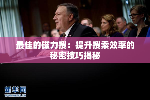 最佳的磁力搜：提升搜索效率的秘密技巧揭秘