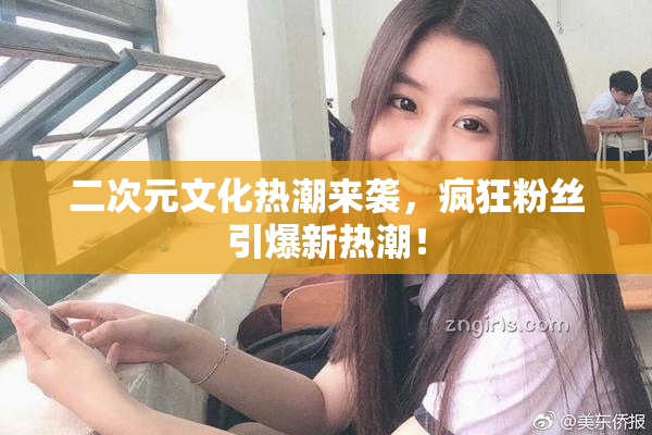二次元文化热潮来袭，疯狂粉丝引爆新热潮！