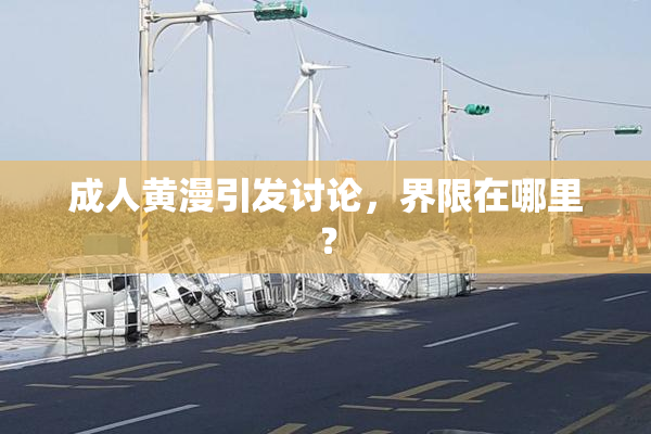成人黄漫引发讨论，界限在哪里？