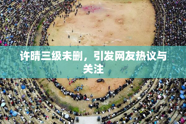 许晴三级未删，引发网友热议与关注