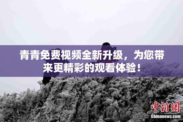青青免费视频全新升级，为您带来更精彩的观看体验！