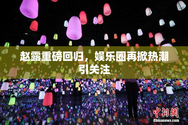 赵露重磅回归，娱乐圈再掀热潮引关注