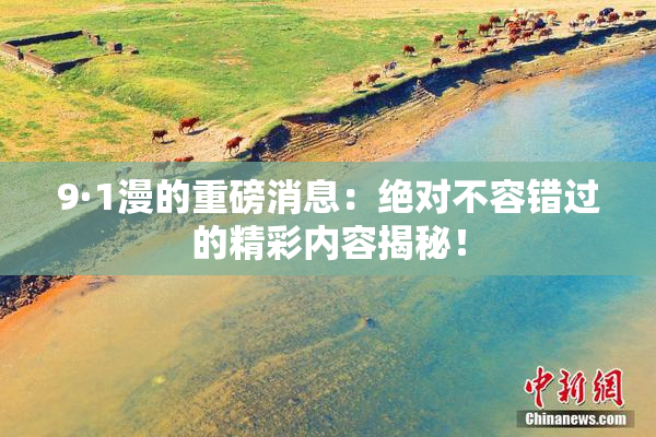 9·1漫的重磅消息：绝对不容错过的精彩内容揭秘！