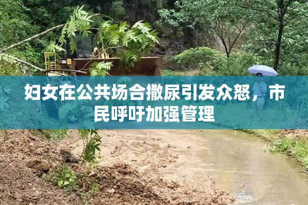 妇女在公共场合撒尿引发众怒，市民呼吁加强管理