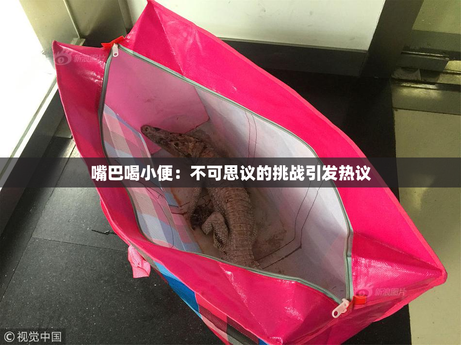 嘴巴喝小便：不可思议的挑战引发热议