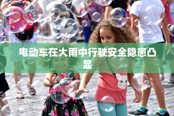 电动车在大雨中行驶安全隐患凸显
