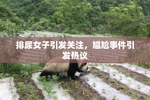 排尿女子引发关注，尴尬事件引发热议