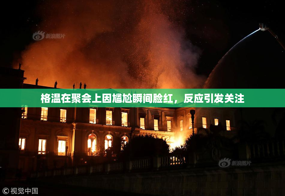 格温在聚会上因尴尬瞬间脸红，反应引发关注